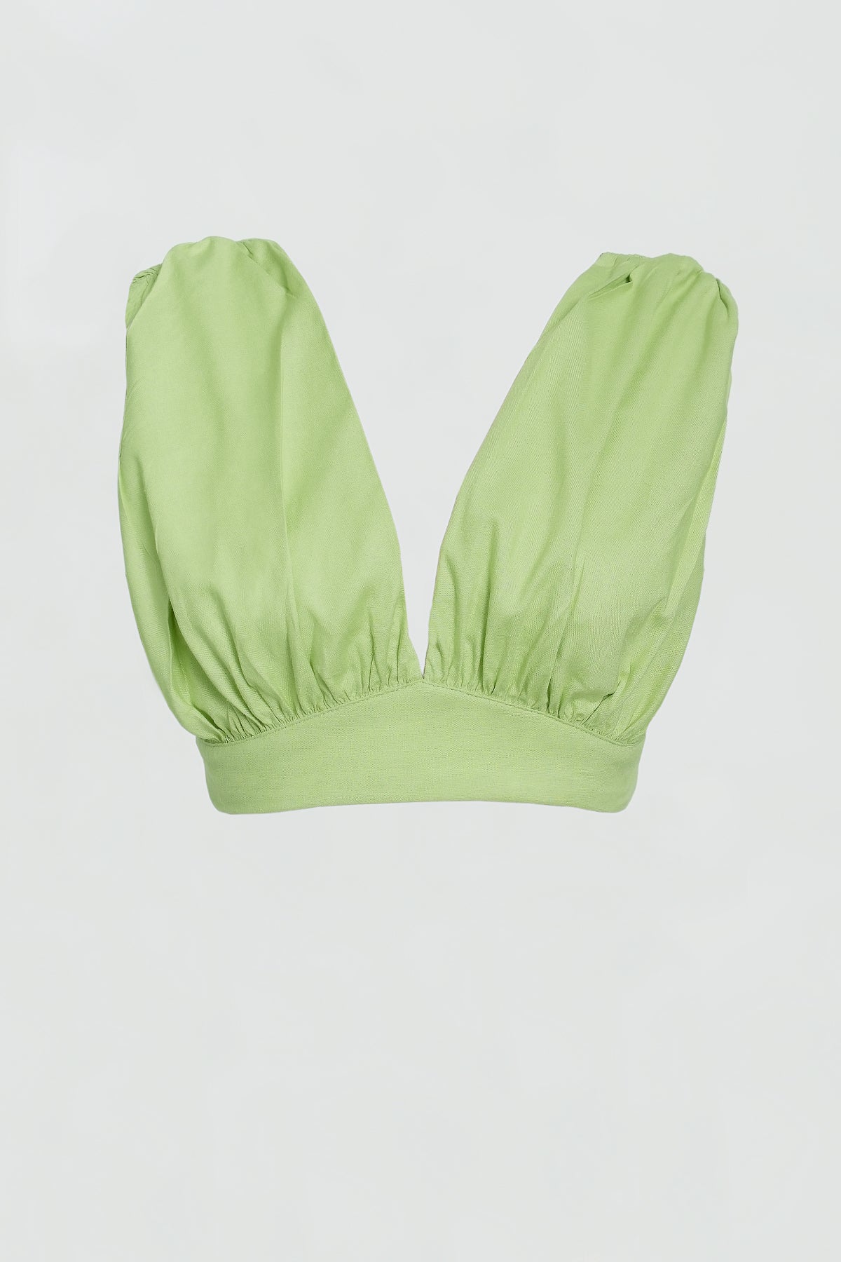 Piper Linen Top for Women - Breathable Summer Blouse in Lime Green | Casual Wear, Beach Outfits & Office Attire