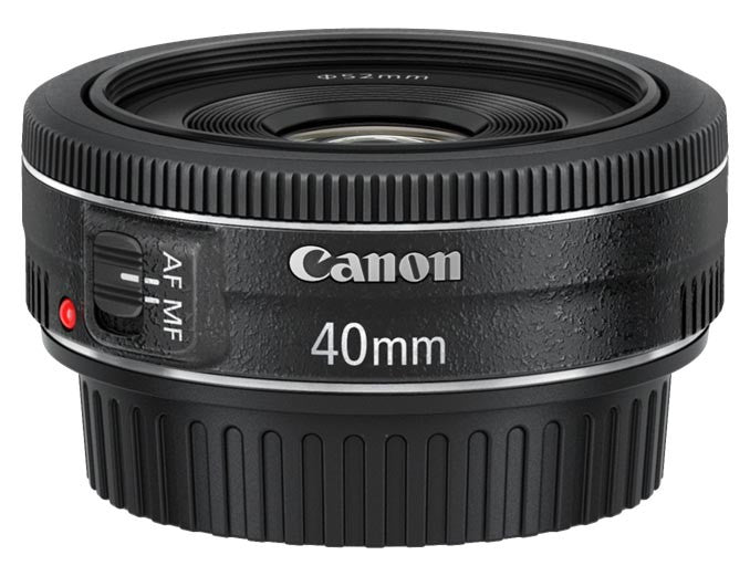 Canon EF 40mm f/2.8 STM Lens - Compact & Lightweight Pancake Prime Lens for DSLR Cameras | Perfect for Street Photography, Travel & Everyday Shooting