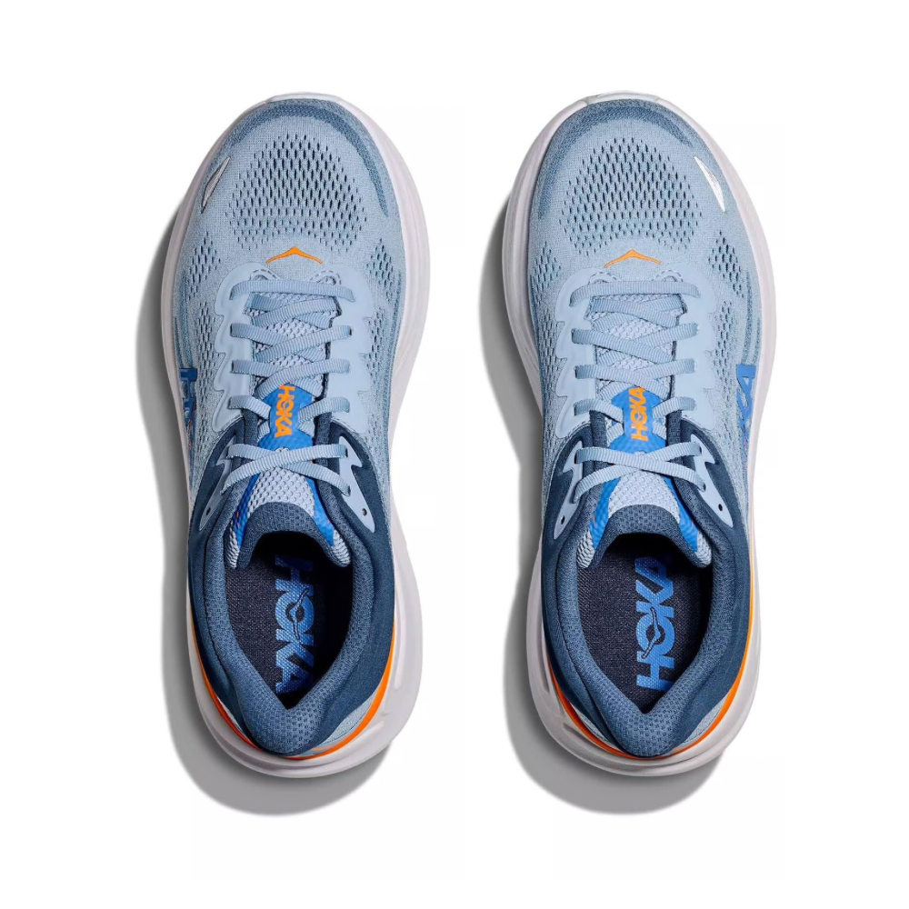 Hoka Bondi 9 2E Width Running Shoes for Men - Waterproof Trail Running & Walking Shoes for Wide Feet - Perfect for Outdoor Jogging, Hiking & Daily Comfort