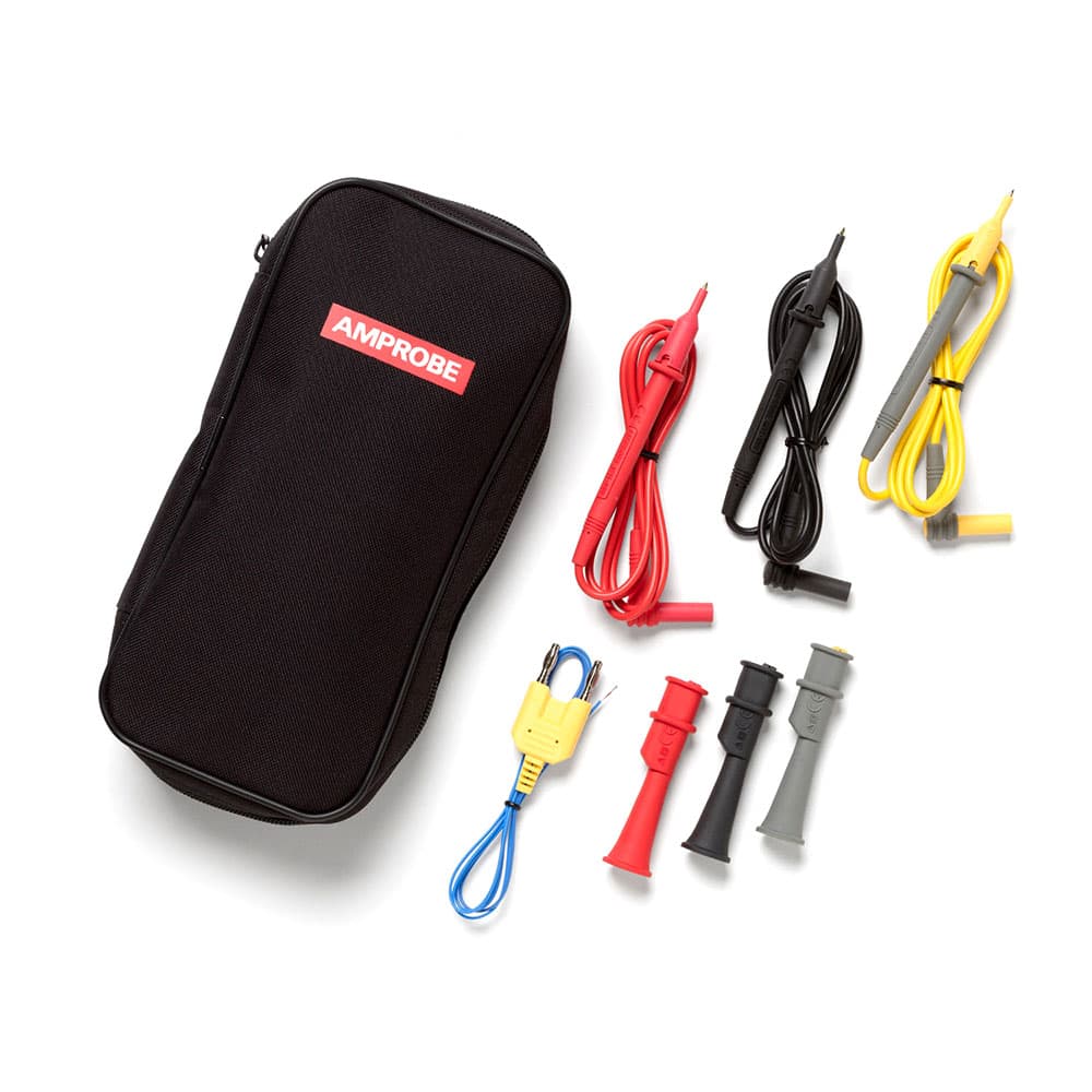Amprobe AMP-310 600V/600A TRMS AC Clamp Multimeter with 3 Phase Sequence & Motor Testing - Professional Electrical Testing Tool for HVAC, Industrial Maintenance and Automotive Diagnostics