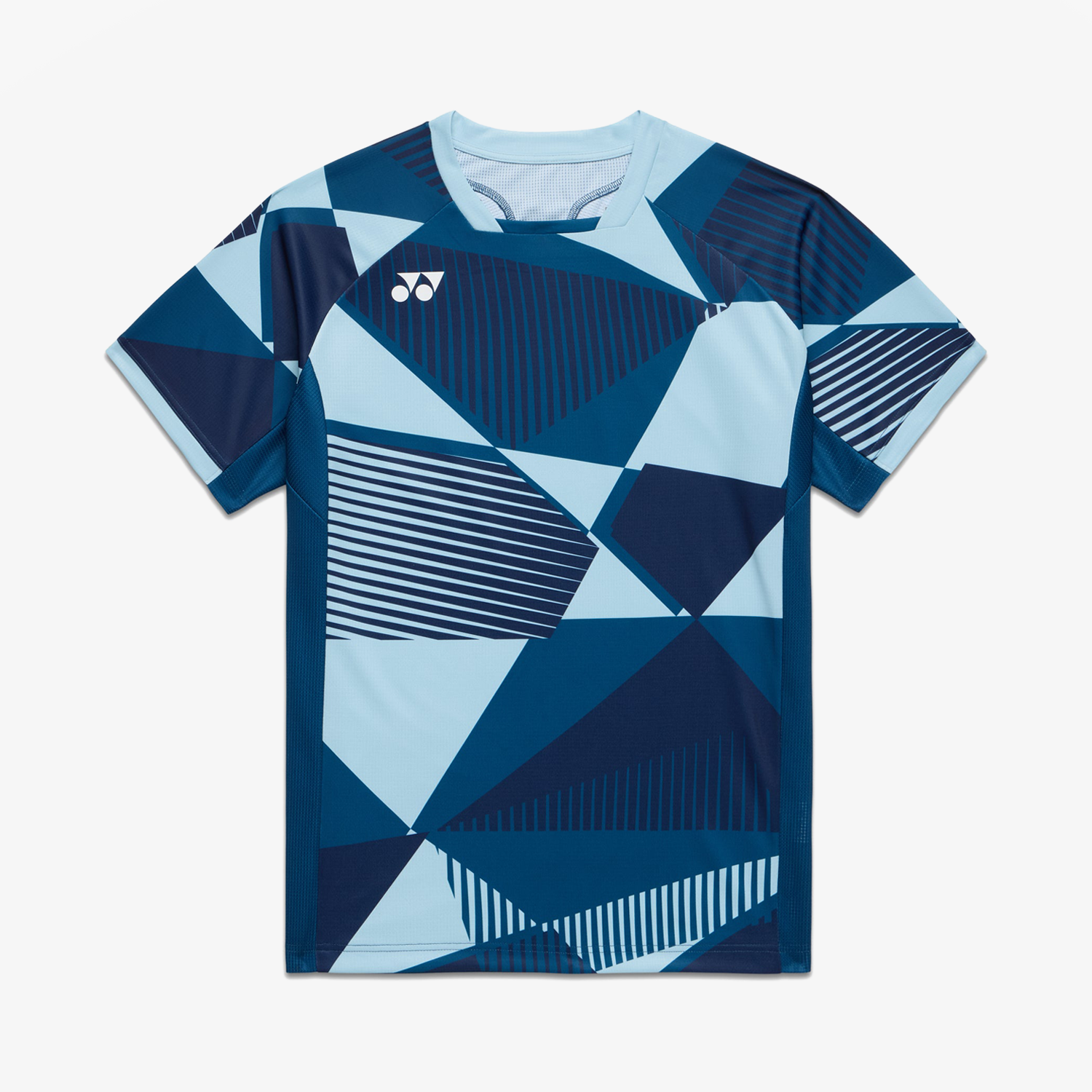 Yonex Men's Crew Neck Short Sleeve T-Shirt 10635 - Ink Blue - Moisture Wicking & Breathable Activewear for Tennis, Gym & Casual Wear