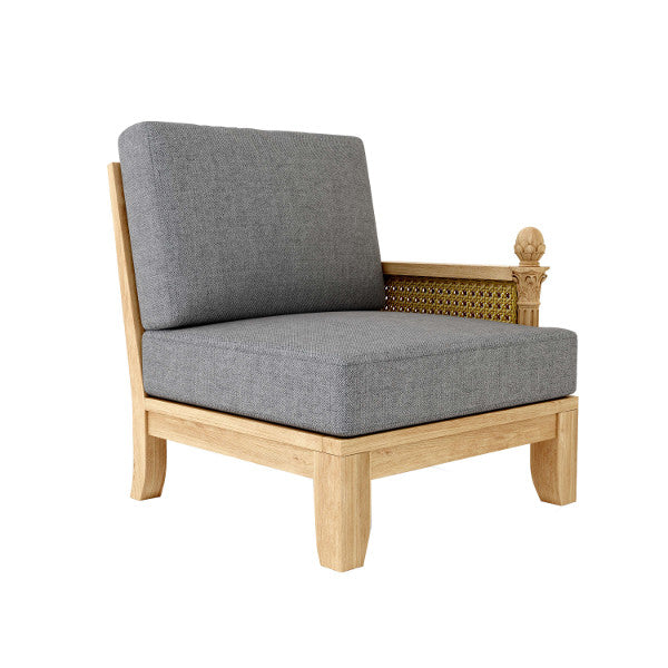 Premium Luxe Deep Seating Left Modular Sectional Sofa - Modern Comfort for Living Room, Lounge & Entertainment Spaces