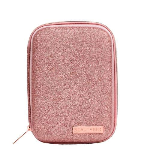 BeautyBio Pack N' Glo Makeup Storage Organizer | Travel Cosmetic Case for Brushes, Lipsticks & Skincare | Perfect for Home Vanity & On-the-Go Beauty Essentials