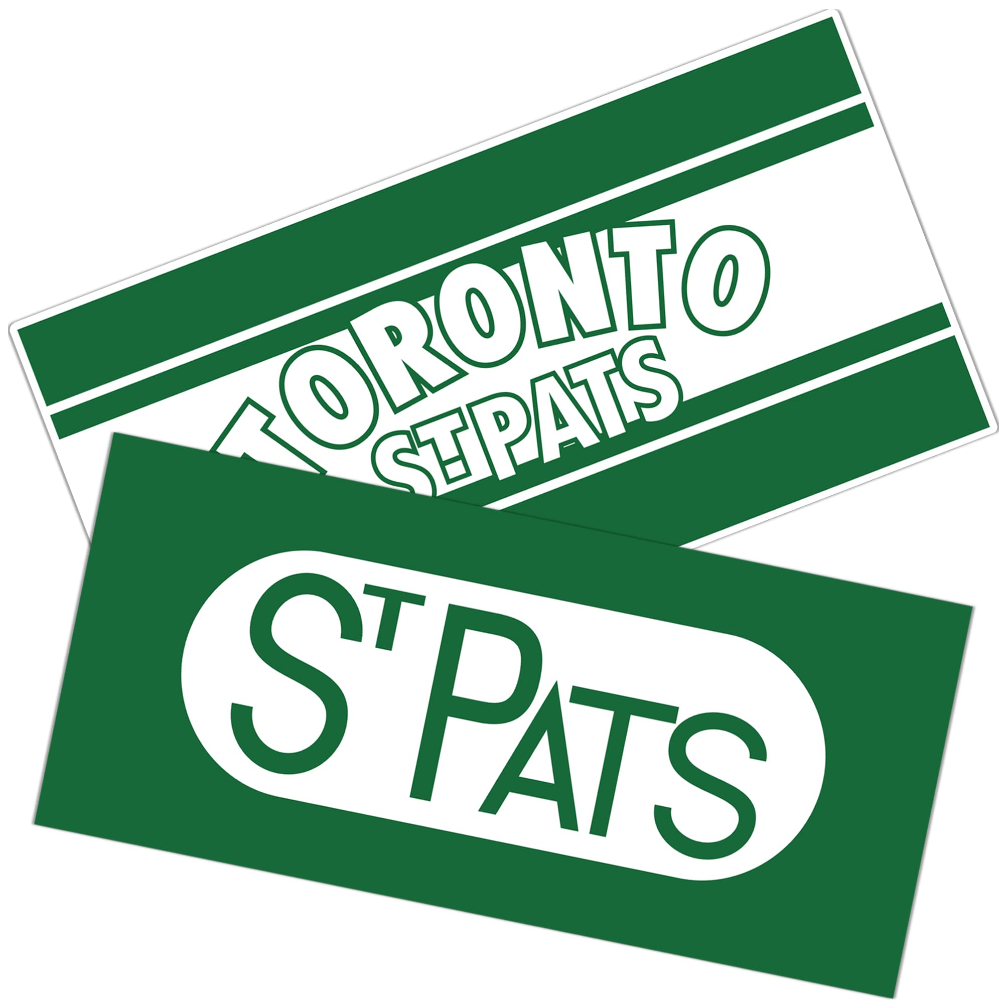Vintage Toronto St. Patricks NHL Hockey Team Vinyl Decal Sticker - Waterproof Laptop, Water Bottle & Car Decoration - Perfect for Hockey Fans, Scrapbooking & Sports Memorabilia Collectors