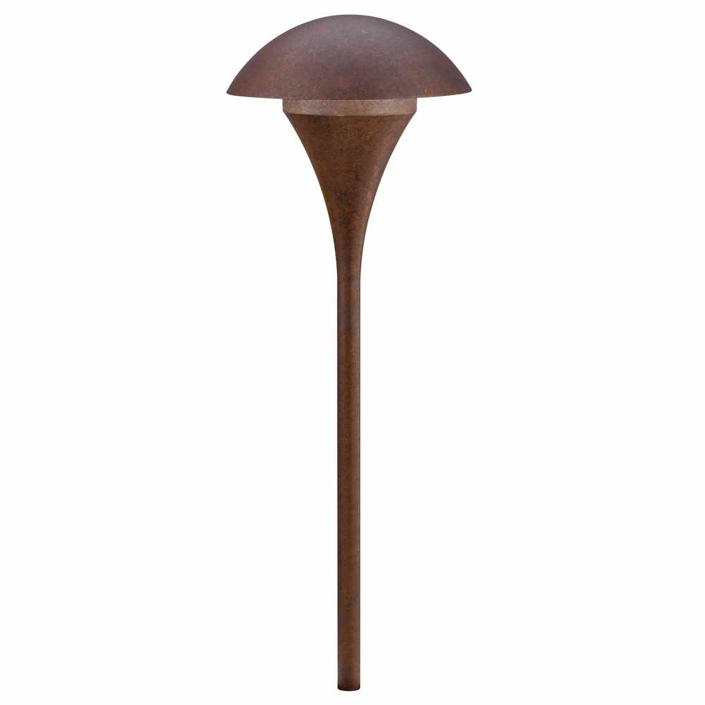 120V Large Eclipse Path Light in Textured Tannery Bronze - Outdoor Landscape Lighting for Garden, Walkway, and Driveway Illumination
