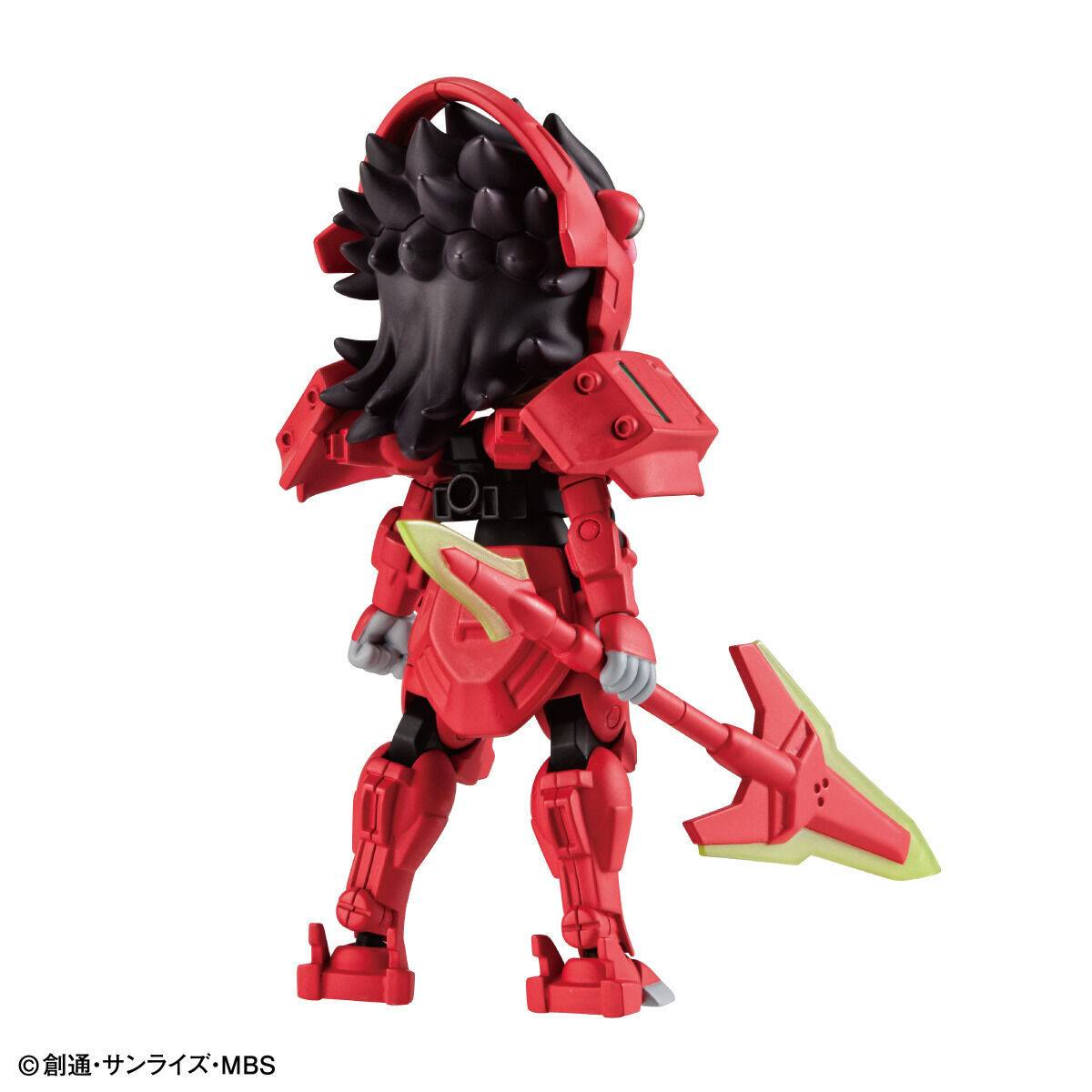 Bandai Shokugan Charamobi Mechagurumi Gundam The Witch From Mercury Guel Jeturk Action Figure - Collectible Anime Model Kit for Display & Gundam Fans