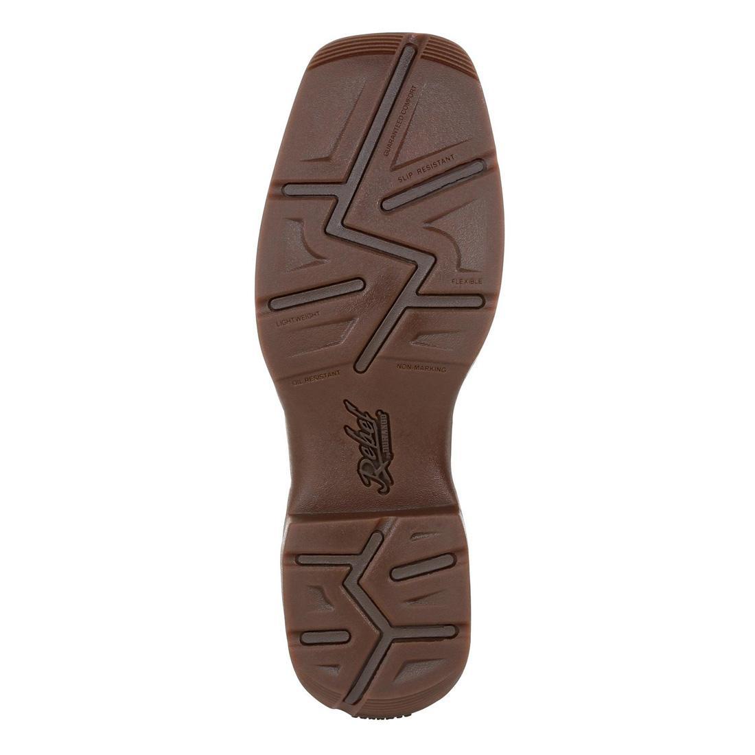 Rebel Western Boots for Women - Dark Chestnut Leather Cowboy Boots with Comfortable Fit - Perfect for Country Rides, Rodeos & Western Fashion
