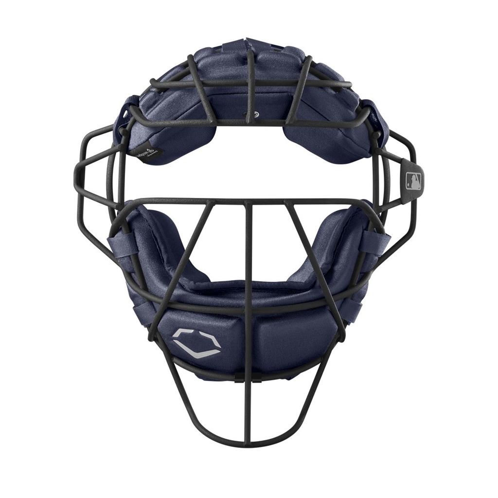 EvoShield PROSRZ Catcher Facemask - Adjustable One Size Fits Most - Baseball & Softball Protective Gear for Catchers - Perfect for Youth & Adult Games, Training, and Practice Sessions