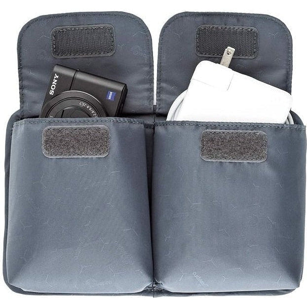 Lowepro GearUp Large Camera Bag - Durable Dark Grey & Green Line DSLR Case for Photographers - Perfect for Travel, Hiking & Outdoor Photography