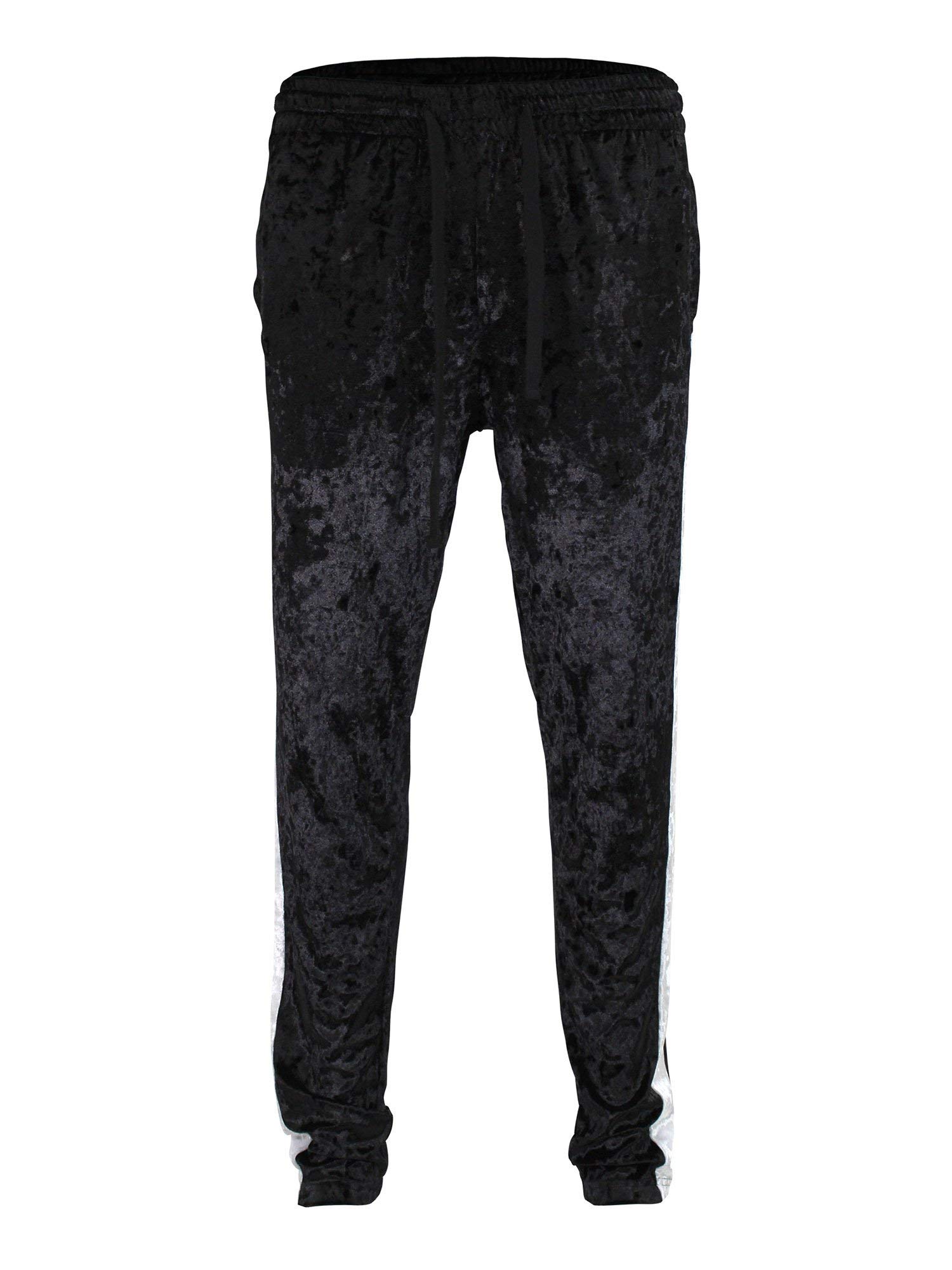 Premium G-Style USA Men's Velour Tracksuit Set - Soft Velvet Jogger & Hoodie Outfit for Gym, Lounge & Streetwear | Comfortable Casual Wear for Workout, Travel & Home Relaxation