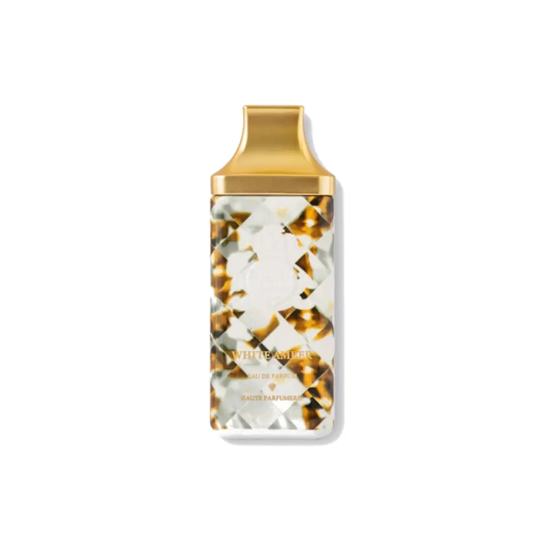 White Amber Eau de Parfum 100ml - Floral Oriental Fragrance for Women, Long-Lasting Perfume Spray for Day & Night Wear, Date Night & Special Occasions