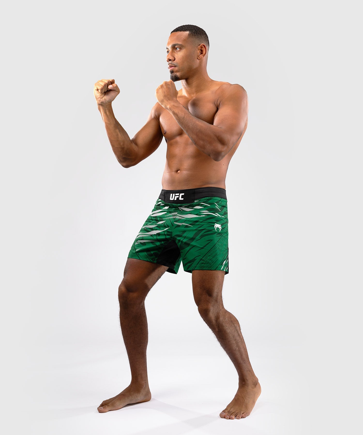 Venum UFC Fusion Authentic Men's Fight Night Shorts - Green | MMA Training & Competition | Perfect Fit for Fighters & Fitness Enthusiasts