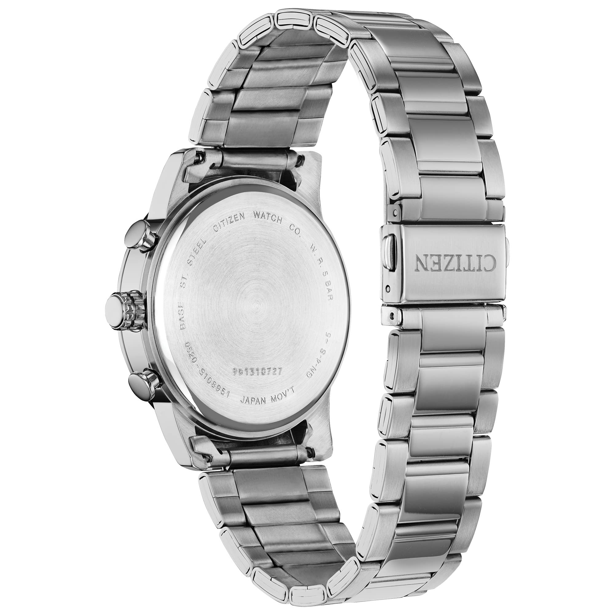 Citizen Men's Quartz Stainless Steel Watch - Classic Analog Dress Watch for Business, Casual & Formal Occasions