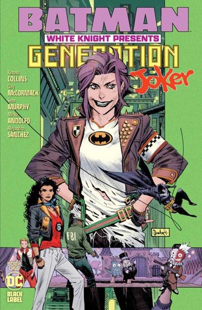 Batman White Knight Presents Generation Joker #1 (Of 6) Cover A by Sean Murphy - DC Comics Graphic Novel for Adults | Collectible Comic Book for Superhero Fans & Dark Knight Enthusiasts | Perfect for Comic Collections & Batman Themed Gifts