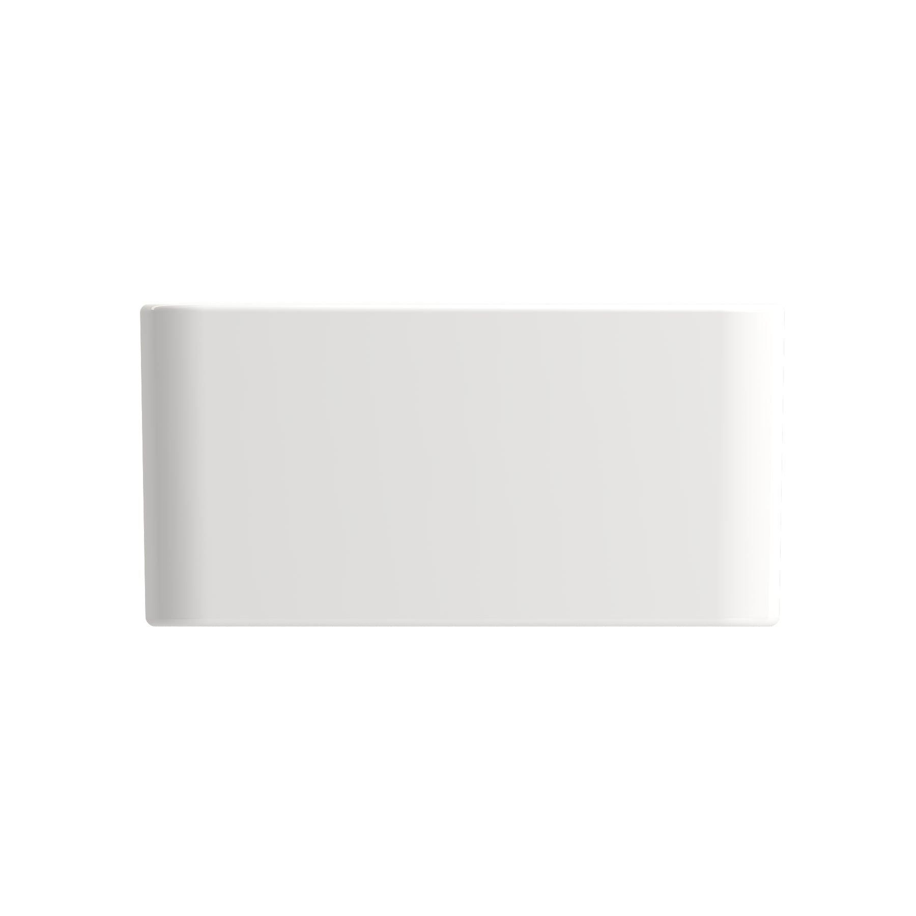 BOCCHI CLASSICO 20 Fireclay Farmhouse Single Bowl Kitchen Sink with Protective Bottom Grid and Strainer