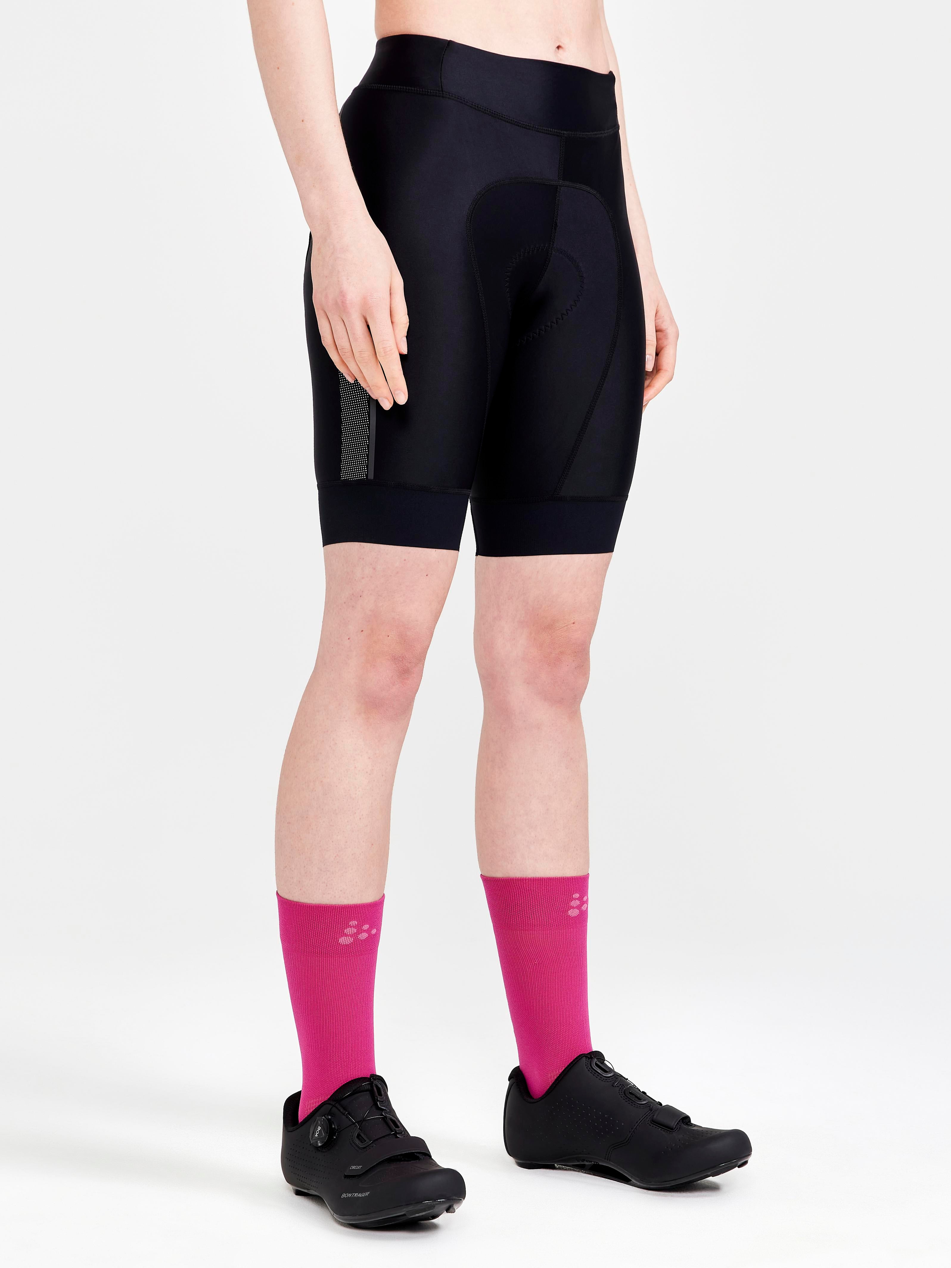 Women's Advanced Endurance Lumen Cycling Shorts - High-Performance Bike Shorts for Women, Breathable & Reflective for Night Riding - Perfect for Road Cycling, Spinning & Outdoor Workouts