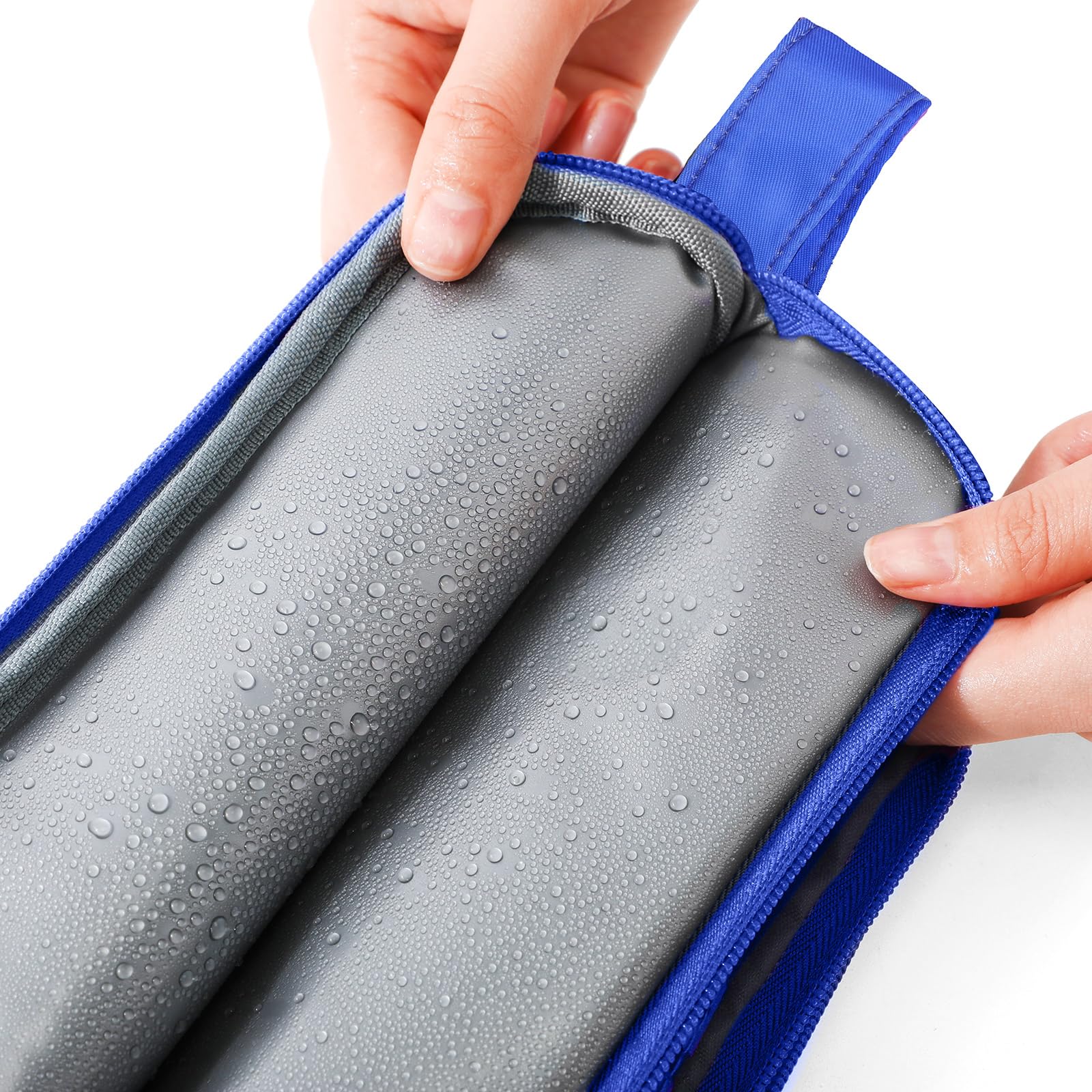 Waterproof Hanging Toiletry Bag for Boys - Kids Travel Wash Bag with Soccer Ball Design, Portable Toddler Toiletries Organizer for Camping, School Trips & Vacation