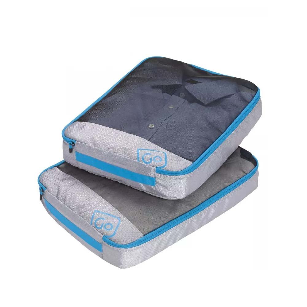 Go Travel Twin Packing Cubes - Lightweight Travel Organizers for Luggage & Suitcases | Perfect for Business Trips, Vacations & Weekend Getaways