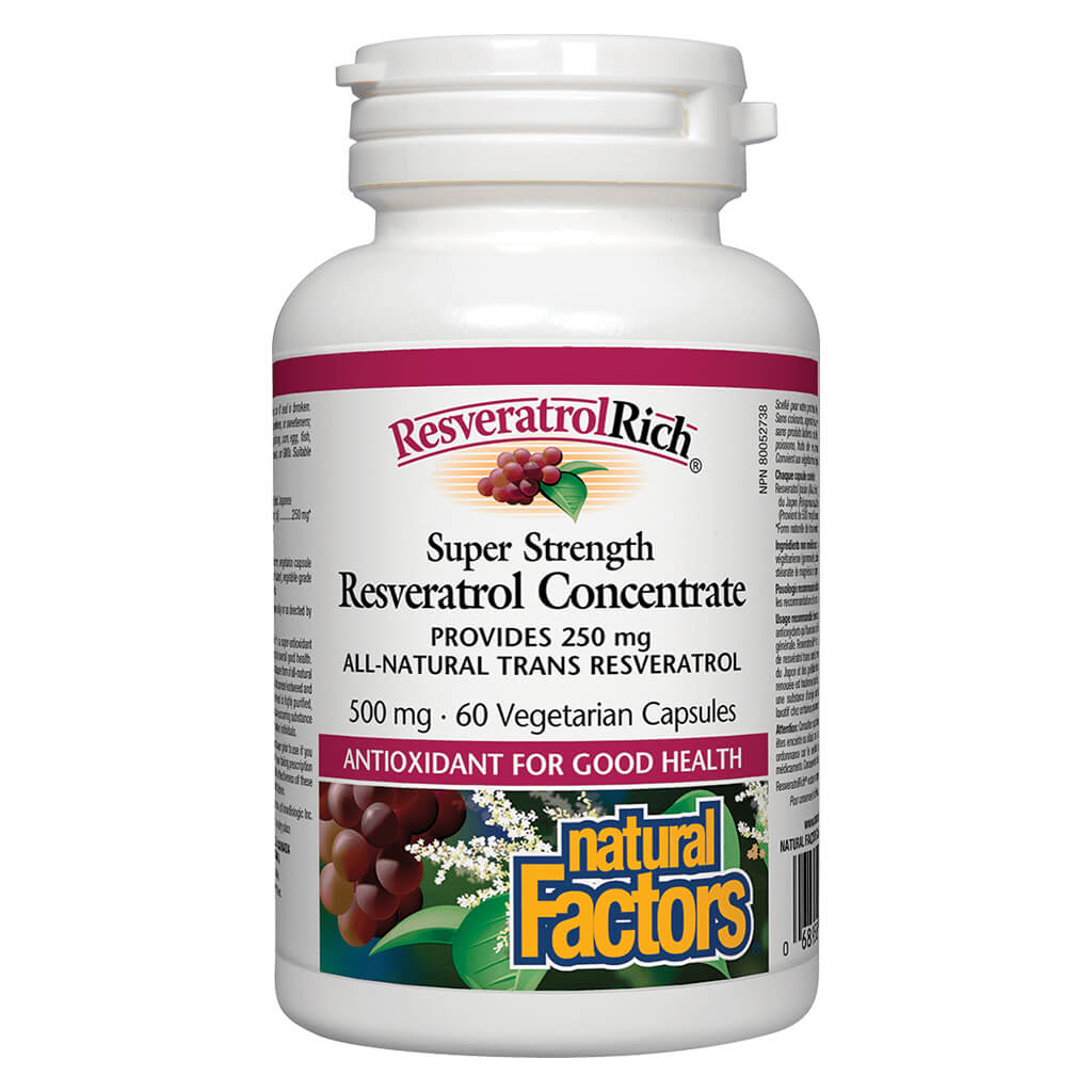 Premium 500mg Resveratrol Supplement - High Potency Antioxidant for Heart Health & Anti-Aging - Supports Cellular Health & Longevity - Perfect for Daily Wellness Routine & Healthy Lifestyle