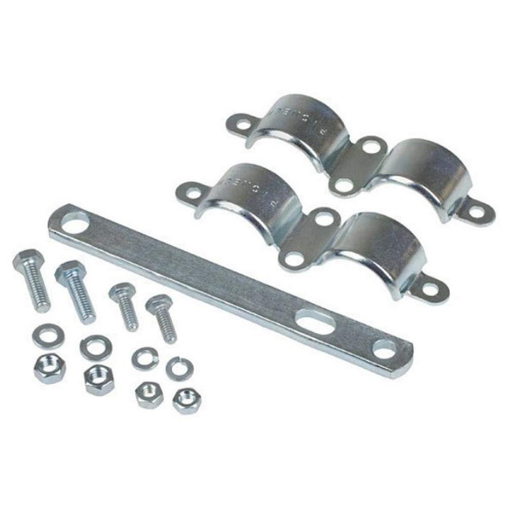 RAParts 1900970M1 Hydraulic Double Breakaway Clamp - Compatible with Massey Ferguson 4000, 4200, 5000, 6600, 8200 Tractors - Heavy-Duty Farm Equipment Replacement Part for Hydraulic System Maintenance