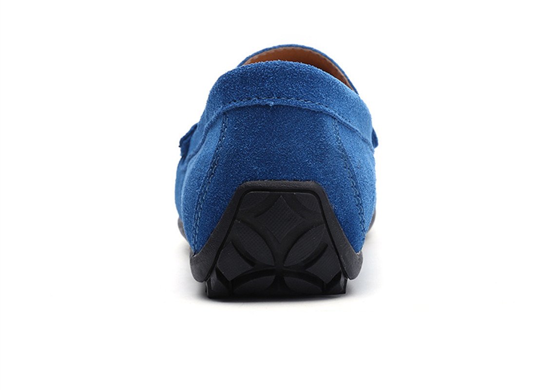 Stylish Men's Suede Leather Penny Loafers - Comfortable Slip-On Driving Moccasins & Boat Shoes for Casual Wear, Office & Outdoor Activities