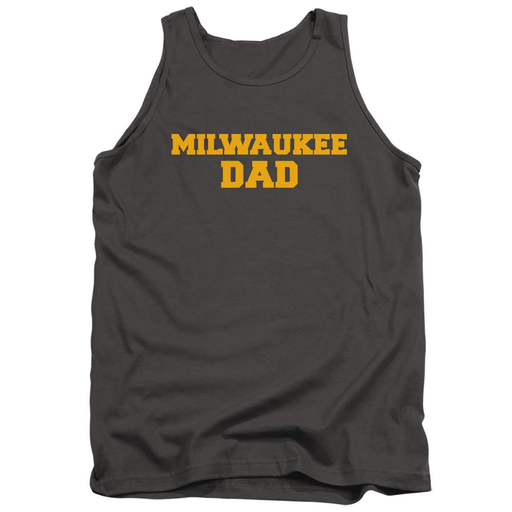 University of Wisconsin-Milwaukee Official Dad Unisex Adult Tank Top - Comfortable Cotton Sleeveless Shirt for Men & Women - Perfect for College Pride, Gameday, Father's Day & Casual Wear