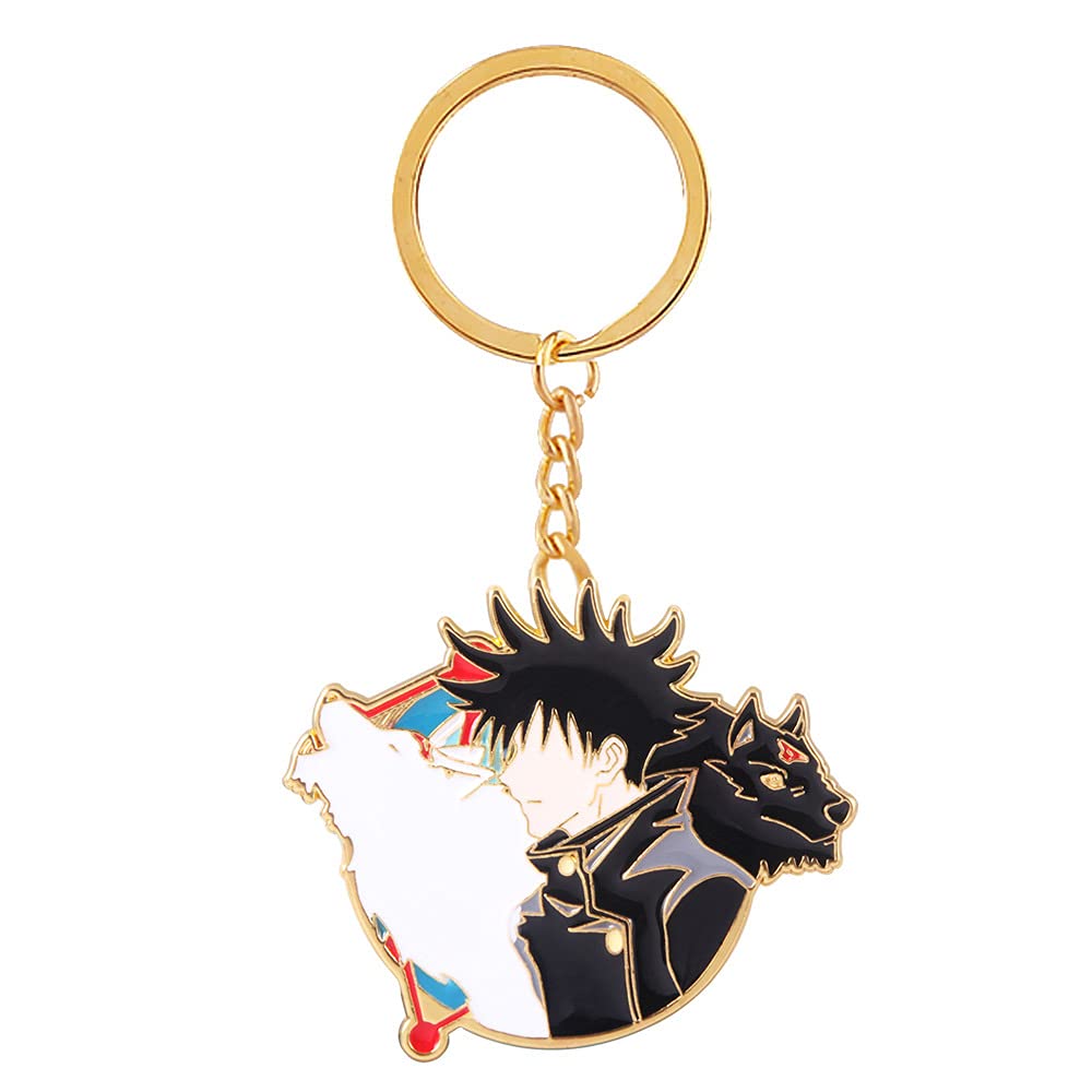 Jujutsu Kaisen Anime Keychain - Fanforty Pendant Hanging Ornament, Keyring Figure Decor for Bags, Backpacks, and Gift Giving
