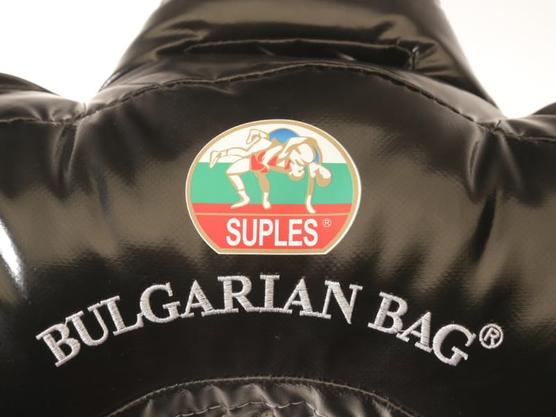 Suples Fit Bulgarian Sand Bag - Premium Weighted Workout Bag for Strength Training, CrossFit, Wrestling & Functional Fitness (37lb) - Perfect for Home Gym, Outdoor Exercise & Martial Arts