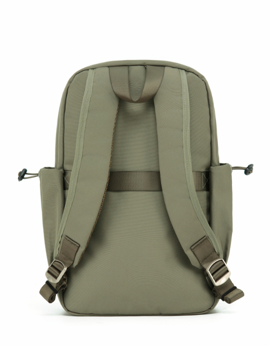 TOSCA TCA986 Anti-Theft Laptop Backpack for Travel & Work - Waterproof, RFID Blocking, USB Charging Port - Perfect for Commuting, Business Trips & College (Khaki)