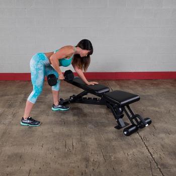 Pro ClubLine SFID425 Adjustable Weight Bench for Home Gym - Multi-Position Strength Training & Workout Bench for Dumbbell Press, Sit-Ups, and Full-Body Exercises
