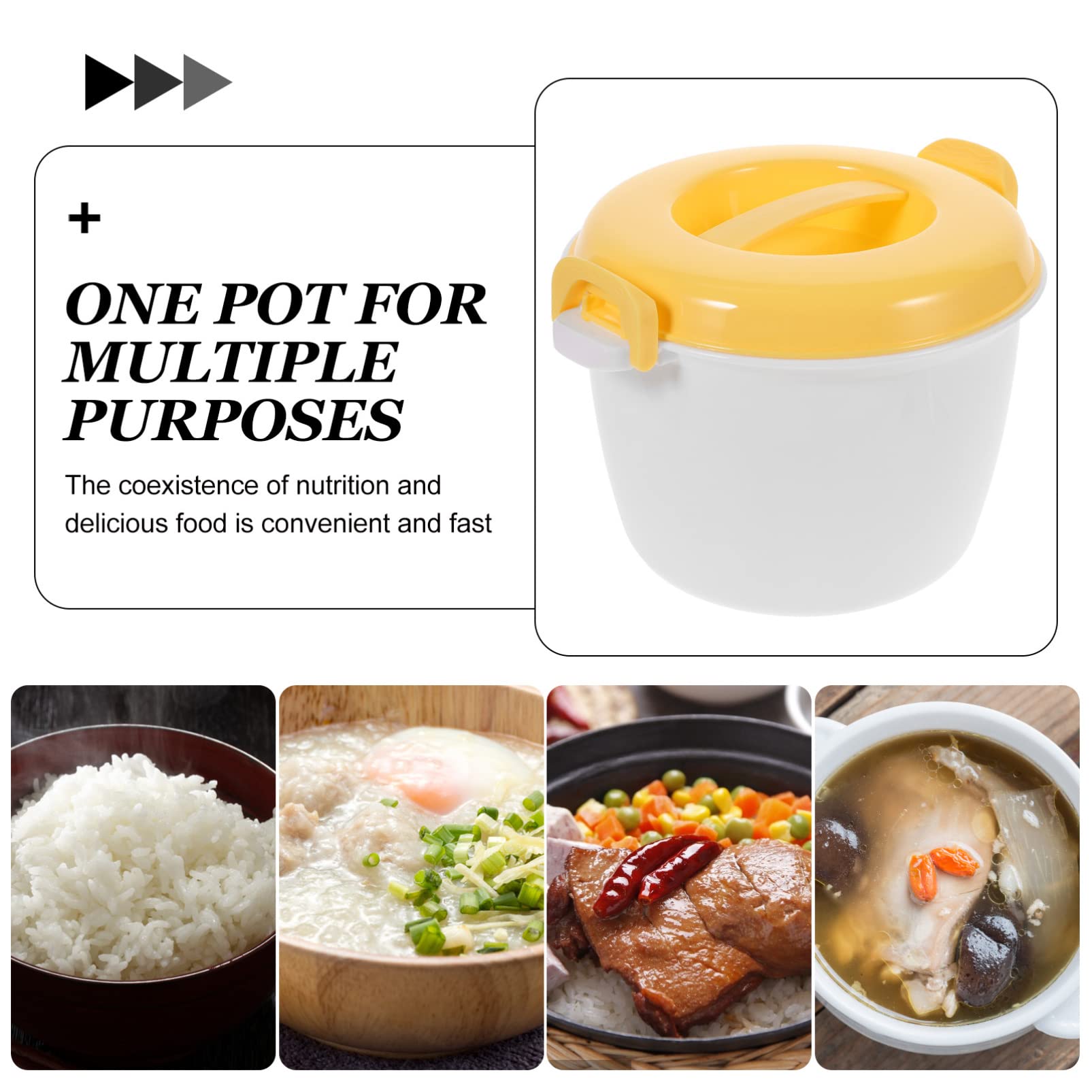 OSALADI 1-2L Microwave Rice Cooker & Pasta Steamer - BPA-Free Food Container for Vegetables, Soups - Dishwasher Safe Blue | Perfect for Quick Meals, Dorm Cooking & Office Lunches