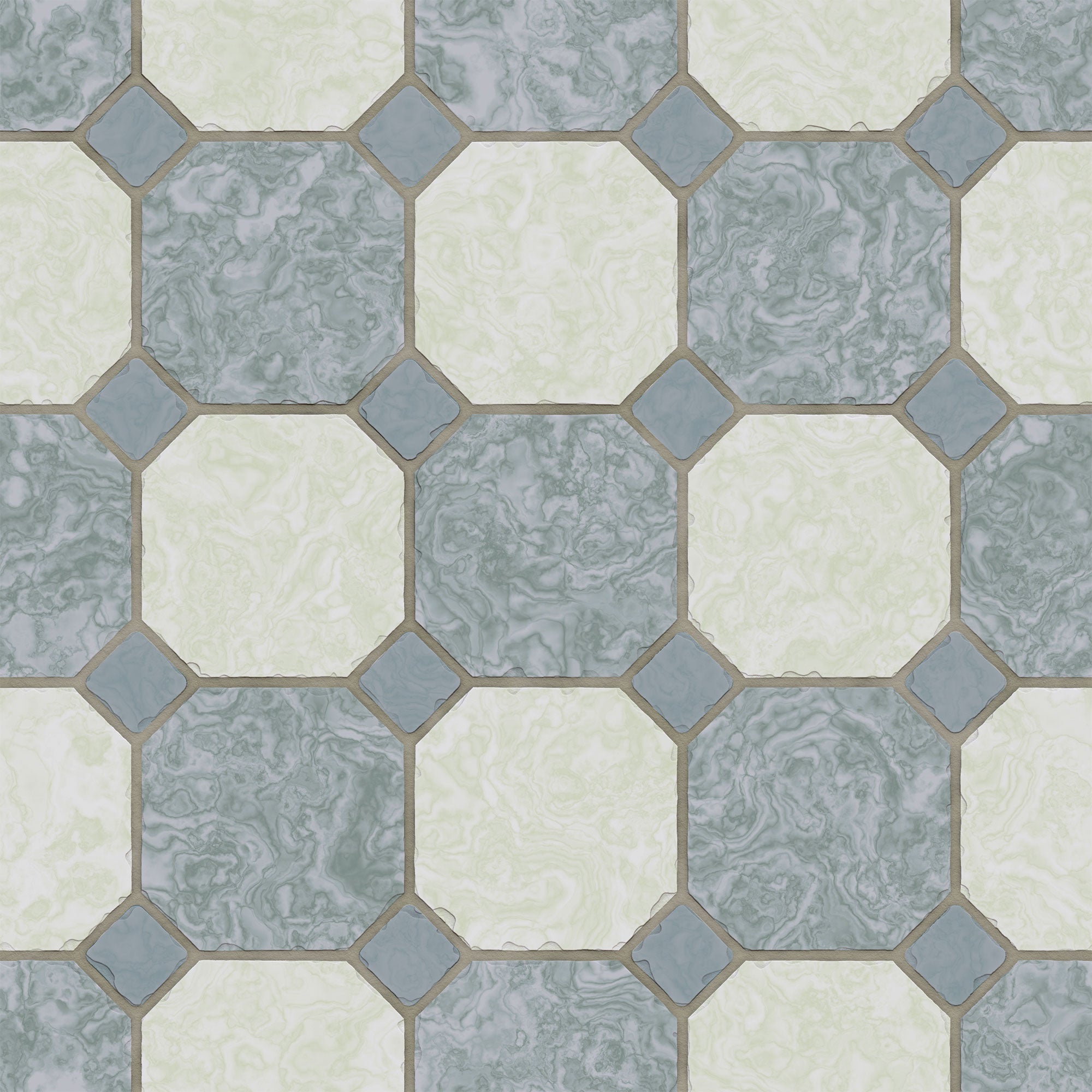 Blue Kitchen Wallpaper Sample - Waterproof & Peel-and-Stick - Perfect for Backsplash, Cabinets & Home Decor