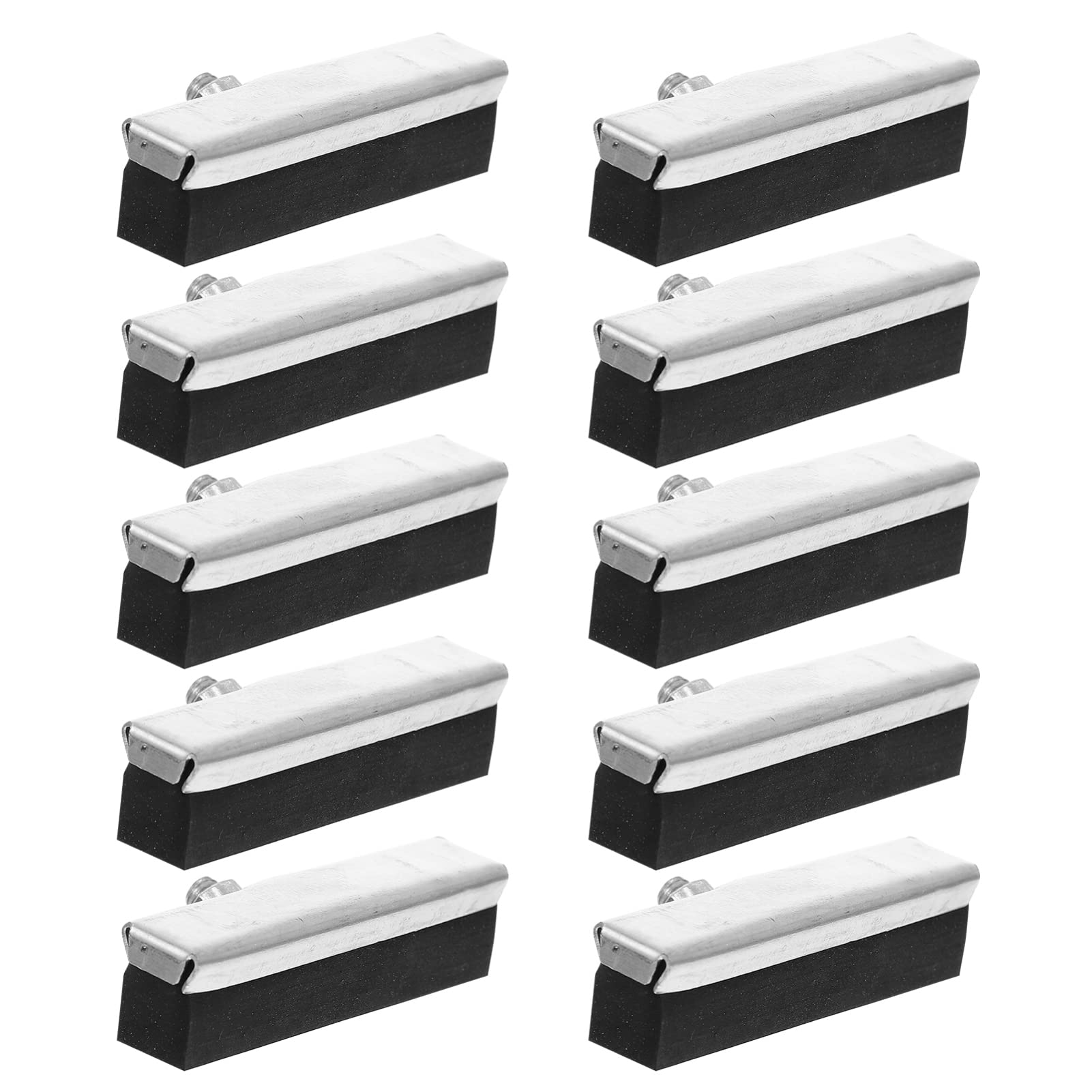 10pcs Bicycle Brake Pads - High-Performance Mountain Bike Brake Blocks, Silent Braking System, Includes Spacers - Perfect for Road Bikes, MTB & Commuter Cycling Accessories