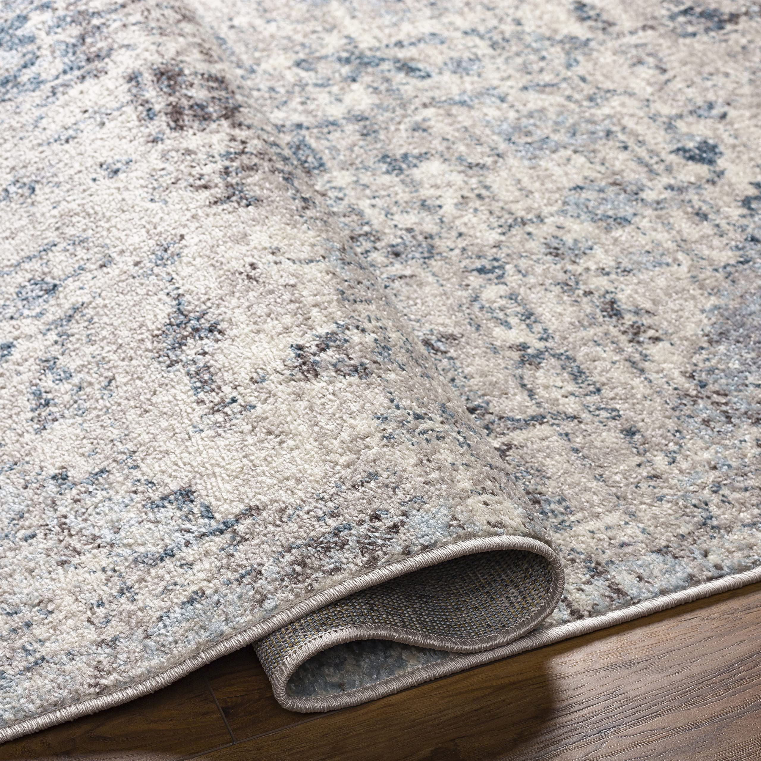 Mark&Day Traditional Ivory Area Rug 9x12 - Beige White Carpet for Living Room, Bedroom, Kitchen - 8'10