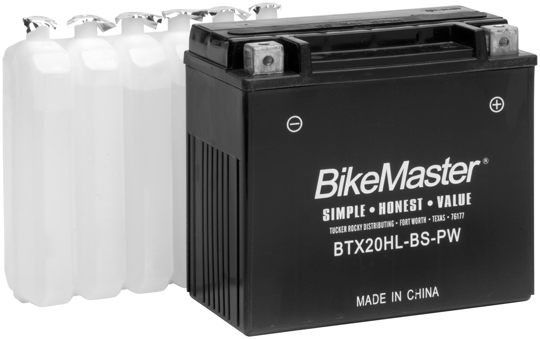 BikeMaster BT14B-4 Maintenance-Free Battery for Motorcycles & Powersports - Reliable Power for ATVs, Dirt Bikes & Scooters - Perfect for Off-Road Adventures & Daily Commuting