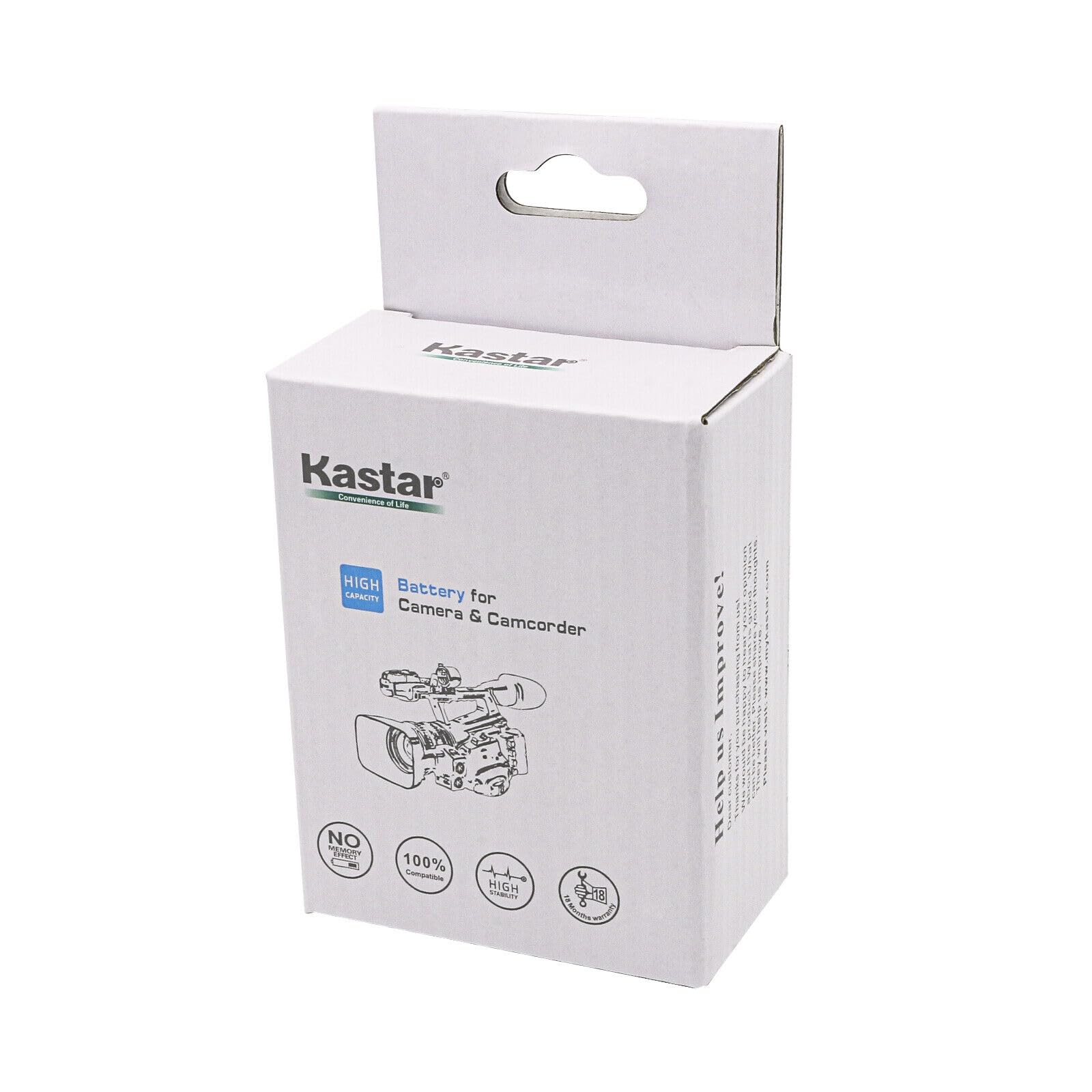 Kastar 1-Pack LP-E6N Battery & LTD2 USB Charger Replacement for Canon EOS C100 Mark II, C300, C500, ES50-ES75, ES300V-ES520A Cameras - Perfect for Professional Videography & Photography On-The-Go