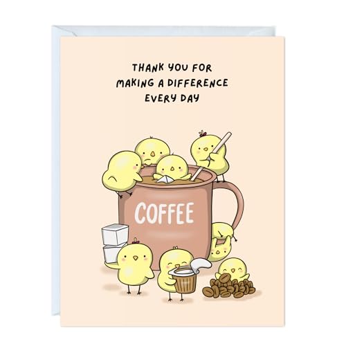 Thank you For Making a Difference Every Day (coffee)
