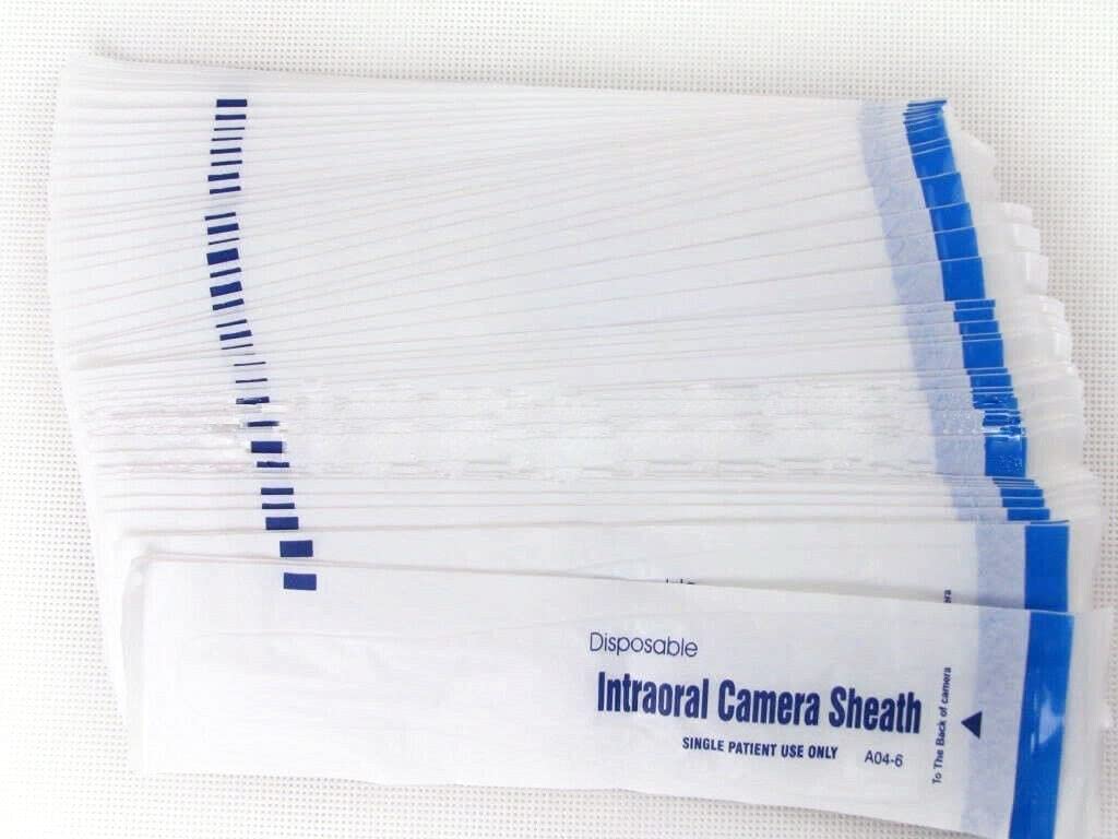 Disposable Intra-Oral Camera Sleeve Sheath Cover - 50/100/300/500/1000PCS (20 Pack for 1000PCS) - Hygienic Dental Protection for Dental Clinics, Hospitals & Home Use