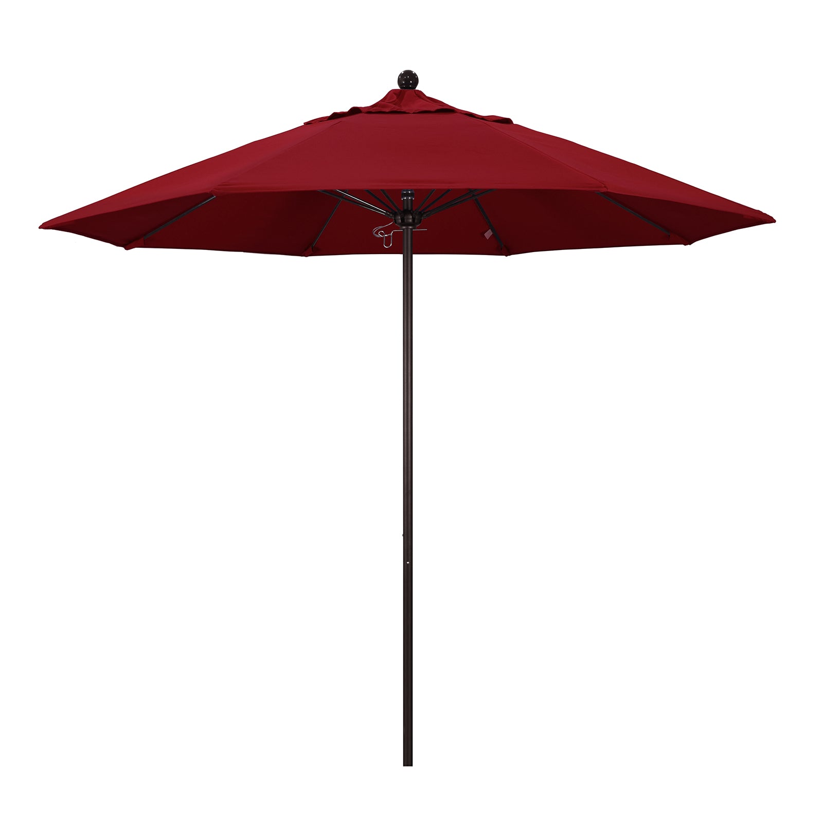 California Umbrella 9' Pole Push Lift with Bronze Aluminum Pole - Multiple Color Options - Perfect for Patio, Deck, and Outdoor Dining Areas