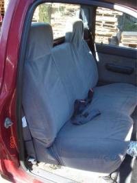 Durafit Waterproof Seat Covers for Toyota Tacoma Regular Cab Bench Seat - Charcoal Gray | All-Weather Protection for Trucks, Work & Outdoor Adventures