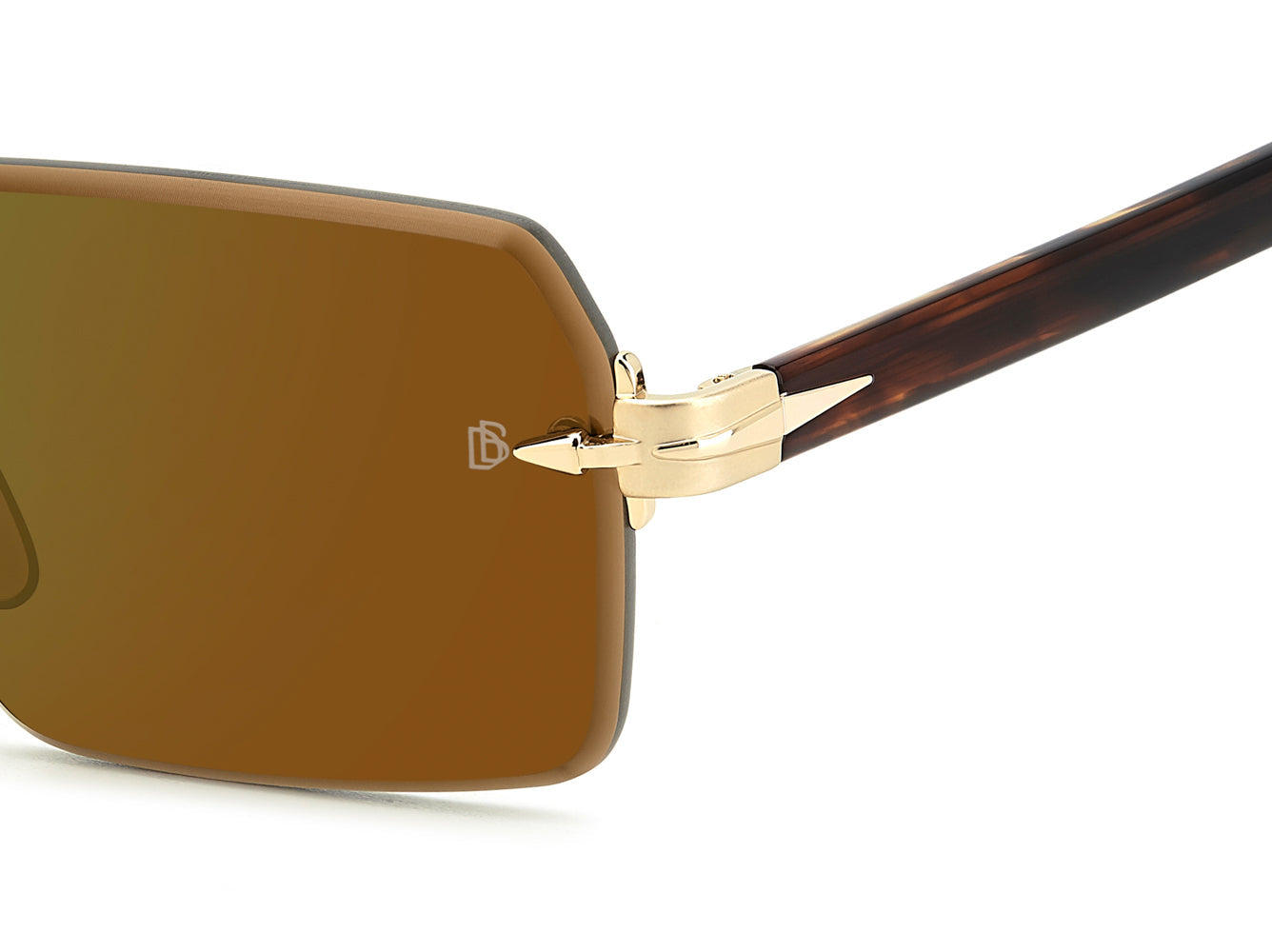 David Beckham DB7109/S Men's Sunglasses - Polarized UV Protection Aviator Style for Driving, Outdoor Sports & Fashion