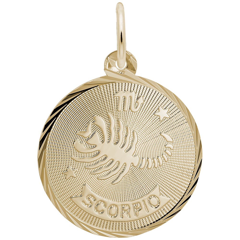 Scorpio Zodiac Charm Pendant for Bracelets & Necklaces - Perfect for Birthdays, Gifts & Personalized Jewelry