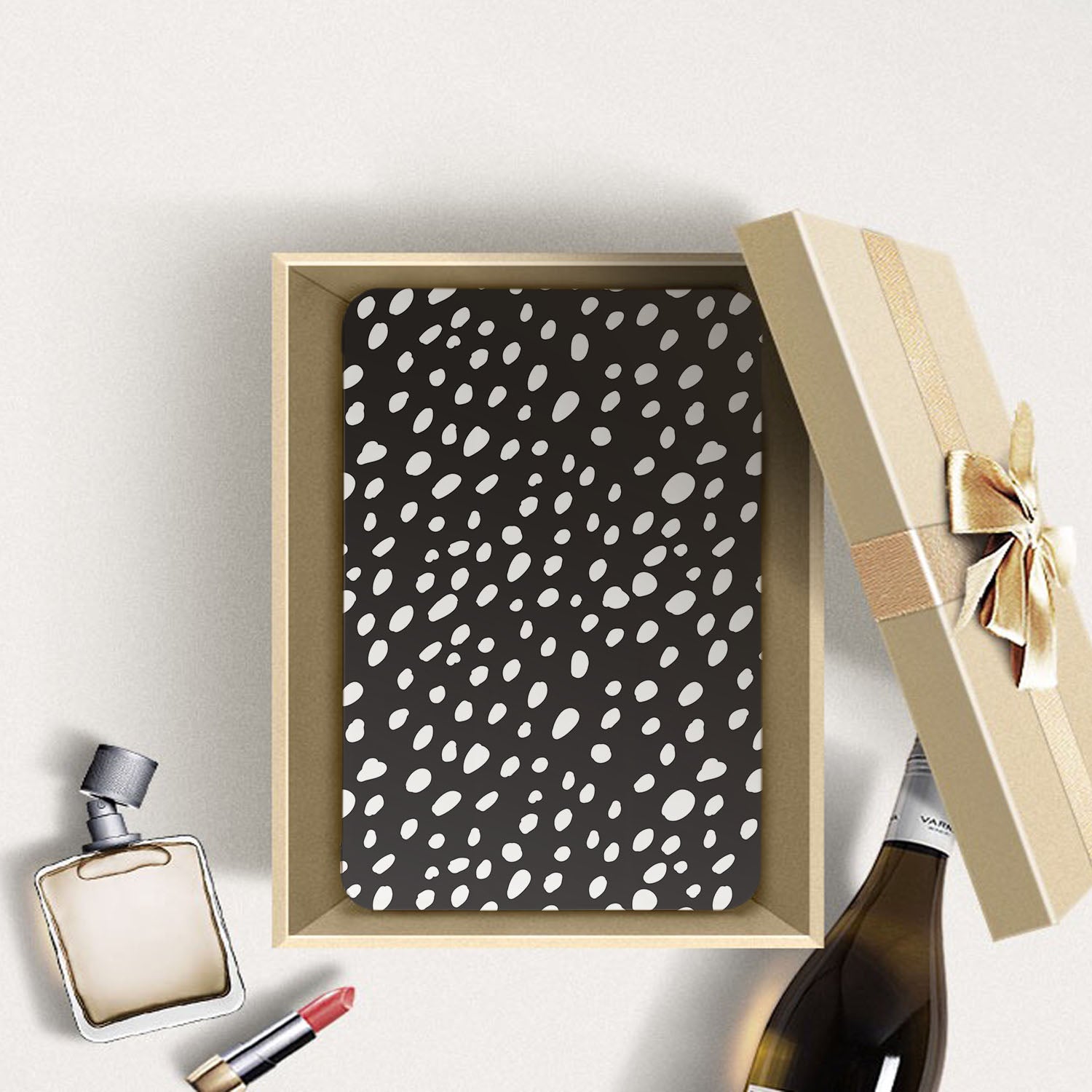 Samsung Tablet Case with Polka Dot Design - Protective Cover for Samsung Tablets - Perfect for Work, School, and Travel