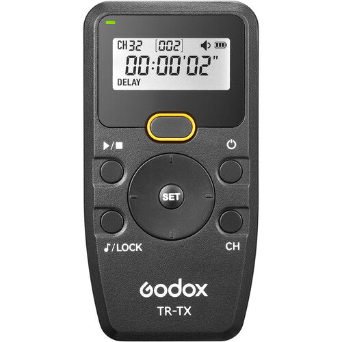 Godox TR-N1 Wireless Timer Remote Control for Camera - Perfect for Time-Lapse, Group Photos & Long Exposure Photography