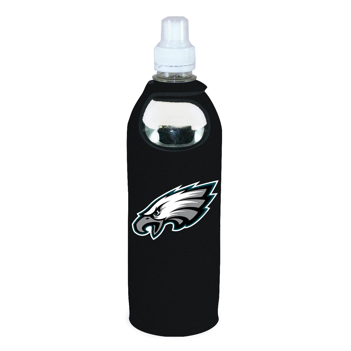 Philadelphia Eagles Insulated 1/2 Liter Water Bottle Koozie - NFL Team Logo Drink Cooler with Clip for Beer, Soda & Sports Drinks - Perfect for Tailgating, Games & Outdoor Activities