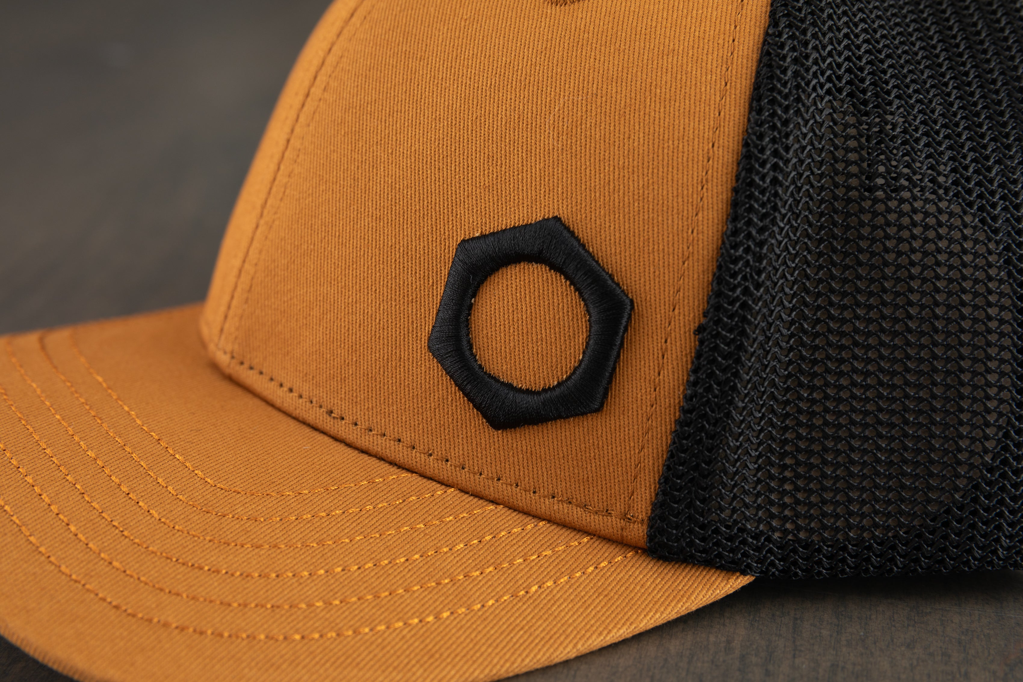 Obsessed Garage Hex Hat - Premium Adjustable Trucker Cap for Car Enthusiasts - Perfect for Car Shows, Racing Events & Outdoor Adventures
