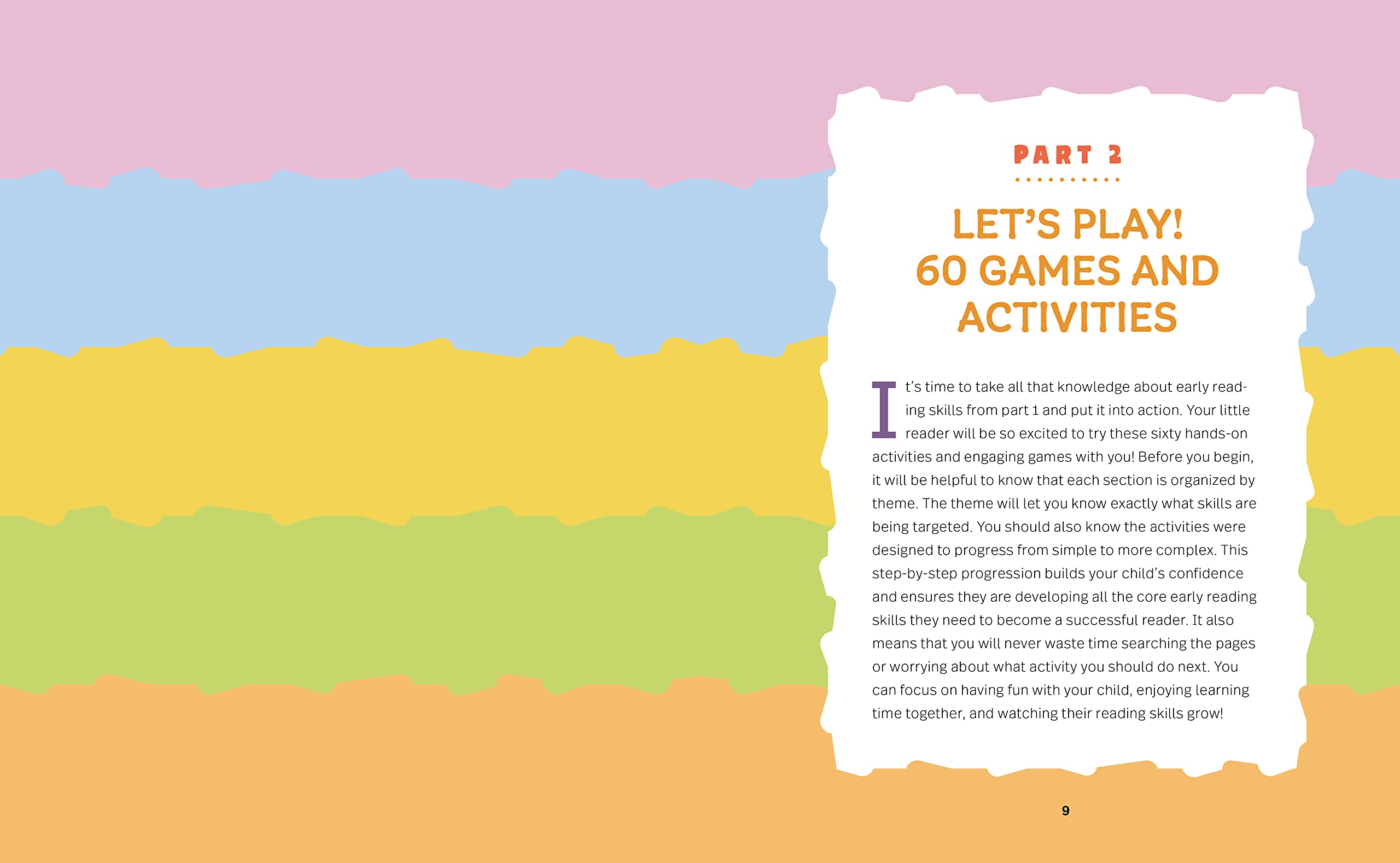 Preschool Reading Games Activity Book: 60 Fun Learning Games & Activities to Develop Early Reading Skills for Kids Ages 3-5 - Perfect for Homeschooling, Classroom & Parent-Child Bonding