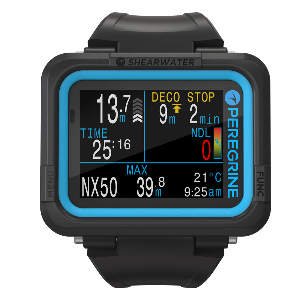 Shearwater Peregrine Dive Computer - Professional Scuba Diving Gear for Underwater Exploration & Adventure | Perfect for Recreational & Technical Divers