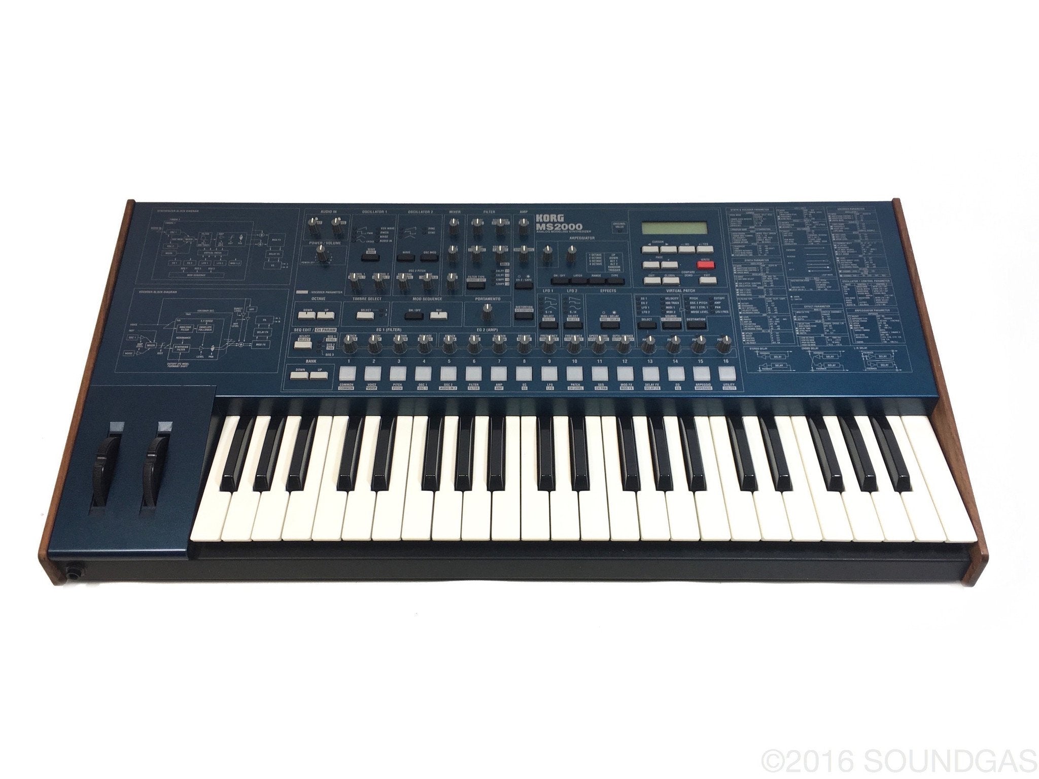 Korg MS-2000 Vintage Analog Modeling Synthesizer - Professional Music Keyboard for Studio & Live Performance | Perfect for Electronic Music Producers, DJs & Sound Designers