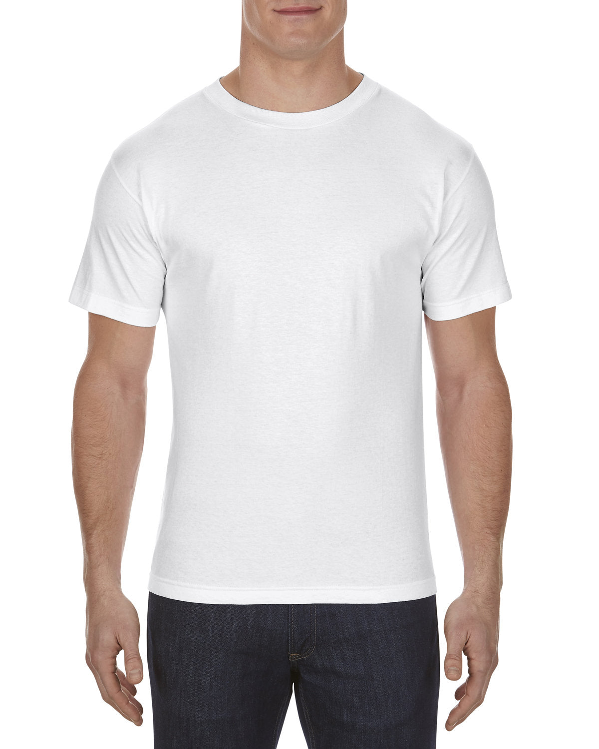 Alstyle AL1301 Men's & Women's 6.0 oz 100% Cotton T-Shirt - Soft Comfortable Crew Neck Tee for Casual Wear, Gym, Work & Everyday Use